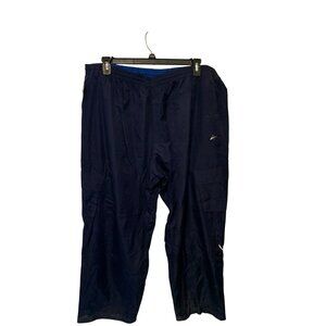 new Athletech Mens Size XXL Pull On Sweatpants Track Jogger Pants Blue Black Car